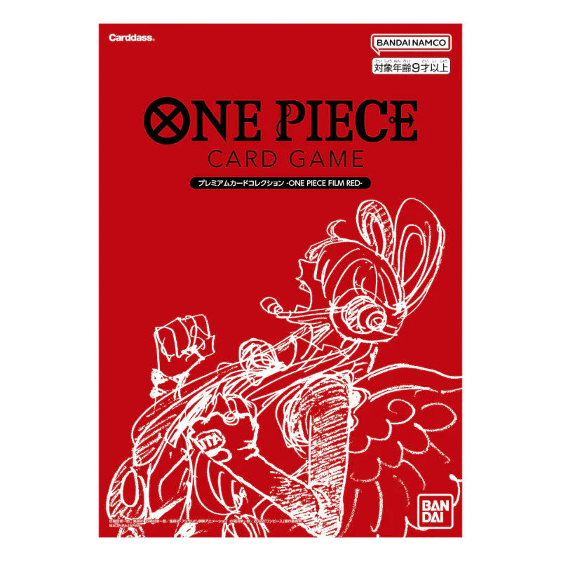 One Piece Premium Card Collection Film Red Edition Japanese Promo Set