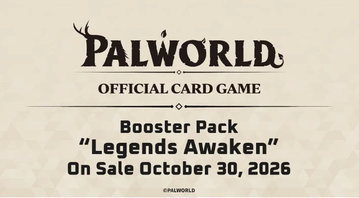 Pre-Order: Palworld OFFICIAL CARD GAME: Legends Awaken Booster Box (English) OCTOBER 30th