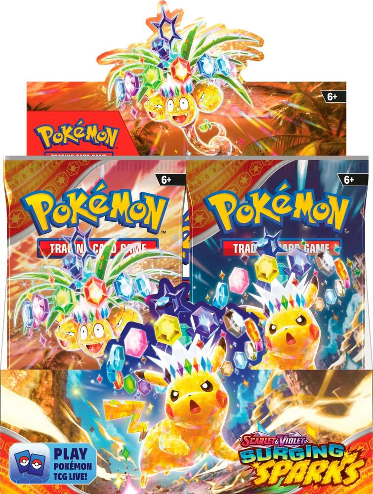 Pokémon: Surging Sparks SV08: Booster Box