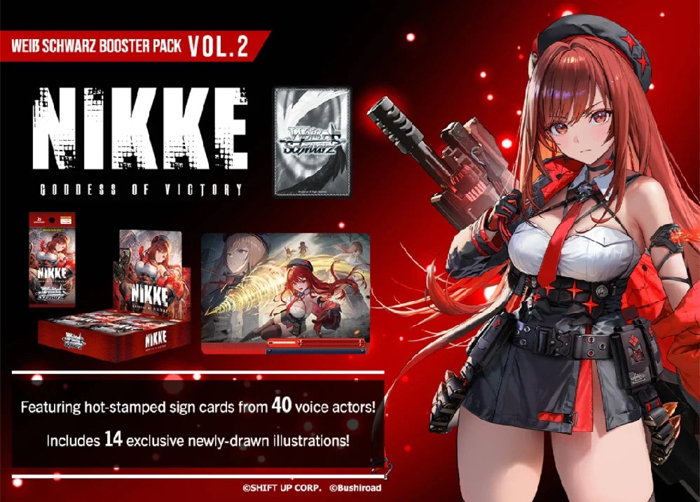 Weiss Schwarz Goddess of Victory: Nikke Vol. 2 Booster Box (ENGLISH)