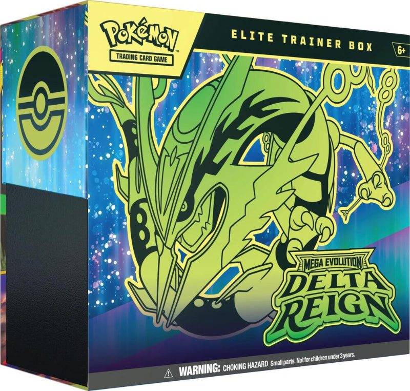 Pre-Order: Pokémon Mega Evolution Delta Reign ME06 Elite Trainer Box