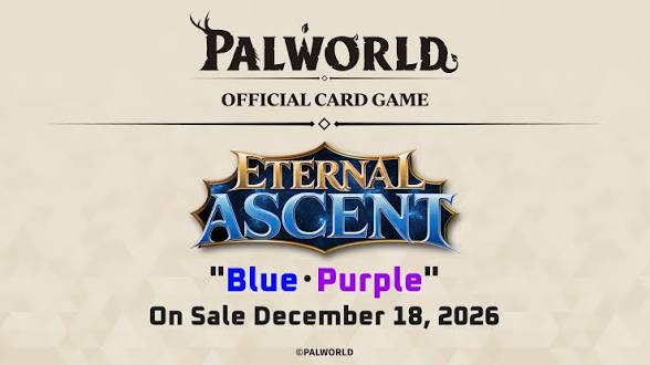 Pre-Order: Palworld OFFICIAL CARD GAME: TD04 Eternal Ascent Blue・Purple Trial Deck (English) DECEMBER 18th