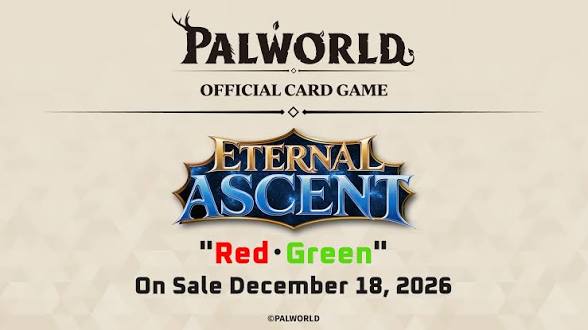 Pre-Order: Palworld OFFICIAL CARD GAME: TD03 Eternal Ascent Red・Green Trial Deck (English) DECEMBER 18th