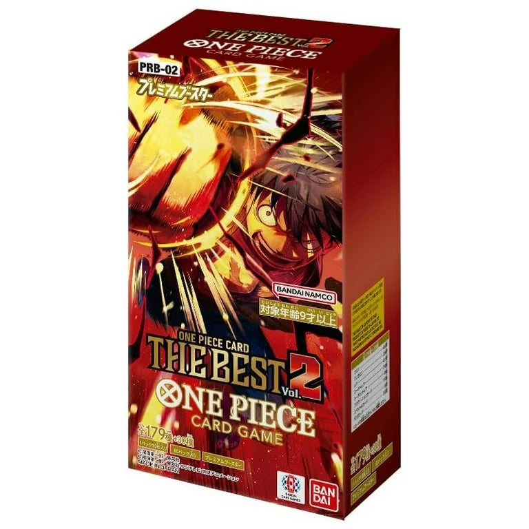 One Piece PRB-02 The Best V2 Premium Booster Box (Japanese)