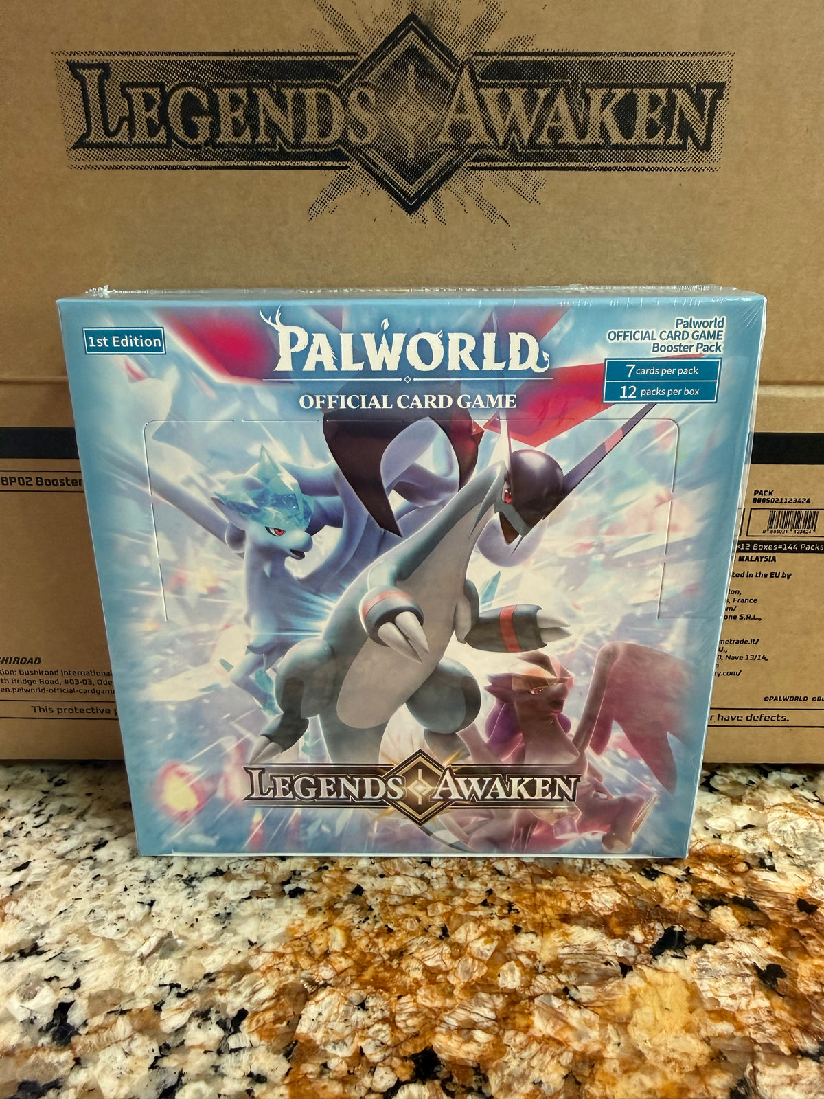 Palworld OFFICIAL CARD GAME: Legends Awaken BP02 Booster Box (English)